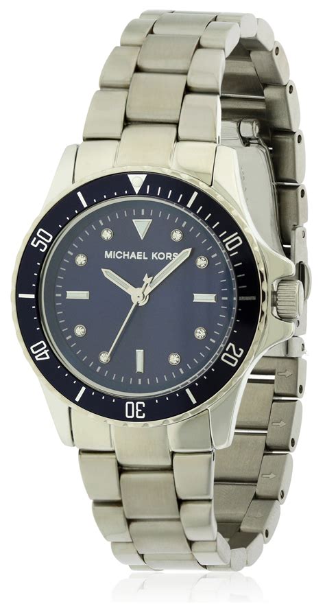 michael kors tatum watch|Michael Kors leather watch.